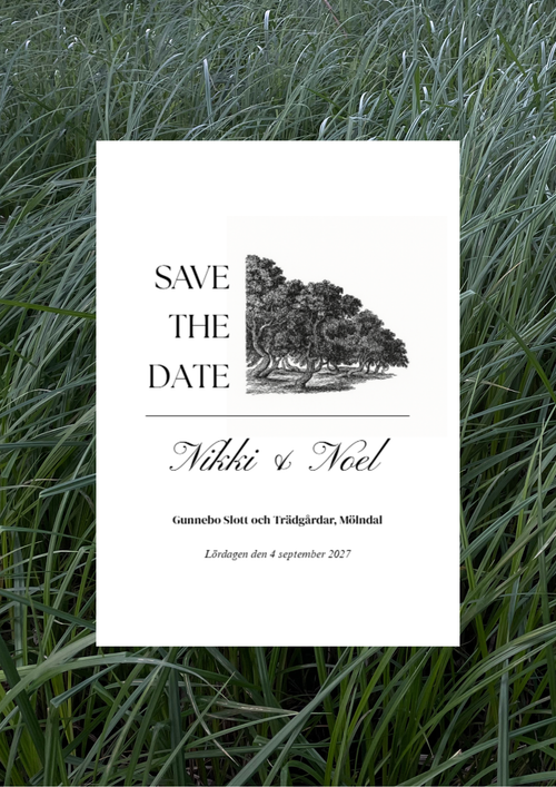 Canopée - Save the Date